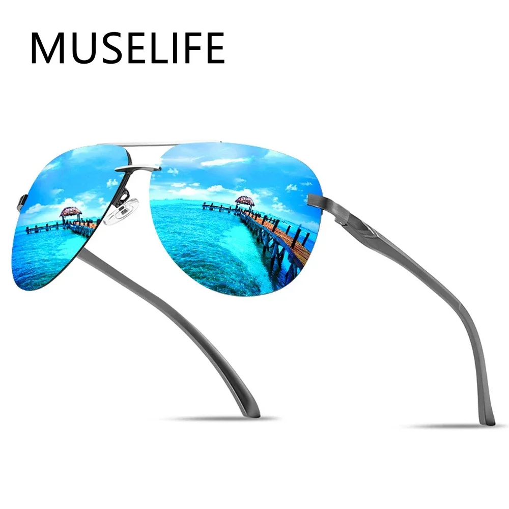 New Polarized Men Sunglasses C - Sunglasses Aviator Polarized のレビューと価格